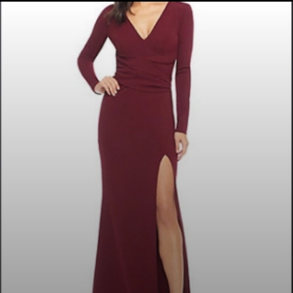 Dress the Population Wrap Bodycon